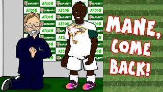 🙏MANE COME BACK🙏 Klopp begs Sadio Mane to return from AFCON 2017 Liverpool vs Wolves 12 [upl. by Susejedairam406]