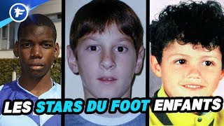 A quoi ressemblaient les STARS du foot plus jeunes [upl. by Ennaitsirk]