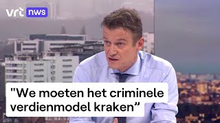 Minister van Justitie Van Tigchelt verdedigt aanpak drugcriminaliteit [upl. by Stanwin]