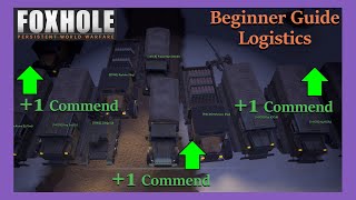 Foxhole Beginner Guide  Logistics [upl. by Reis]