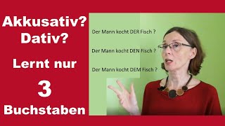 den Lehrer  dem Lehrer  Akkusativ und Dativ A2 [upl. by Moe]