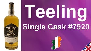 51  Teeling Single Cask 7920 Irish Whiskey Review from WhiskyJason [upl. by Edobalo]