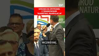 Trzaskowski mocno się oburzył Wygarnęła mu to na spotkaniu Poszło o Święto Niepodległości [upl. by Aracaj]