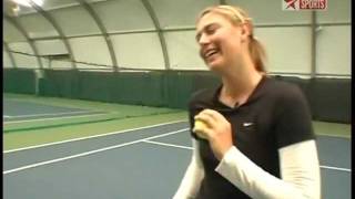 Maria Sharapova  On Her own Grunting Issue [upl. by Sussi]