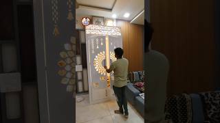 Home decor mandir design🥰😍😍🥰 interiordesign mandir letest shorts viralvideo [upl. by Isola]