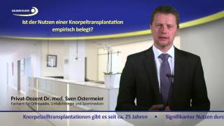 Ist der Nutzen der Knorpeltransplantation bei Knorpelschäden erwiesen [upl. by Karlen]