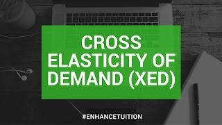 Cross elasticity of demand XED [upl. by Anaele]