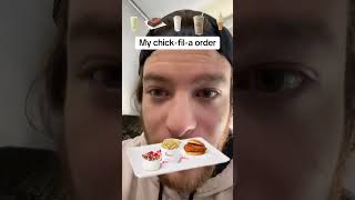 My chickfila order [upl. by Rudin]