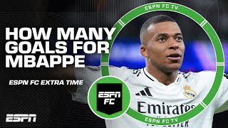 How many goals will Kylian Mbappe end the season with  ESPN FC Extra Time [upl. by Kevan]