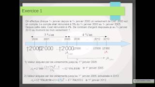 Mathématiques financières  24  annuités exercices corrigés [upl. by Teage316]