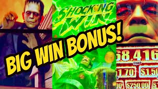 SHOCKING BIG WIN BONUS 10 BET FRANKENSTEIN [upl. by Yelahc248]