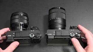 Sony A6400 vs A6300 [upl. by Siusan]