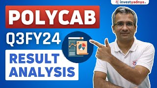 Polycab India Q3 FY24 Results Analysis  Key Insights [upl. by Eiggep]