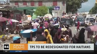 TPS to be redesignated for Haitians [upl. by Aiek]