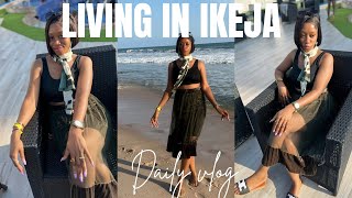 Living In Ikeja  Skincare Routine  Paradise Beach Hangout  Ferries Wheel Ride  2024 Vlogs [upl. by Vergne]