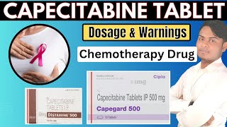 Capecitabine Tablets ip  Side Effects of Chemotherapy  Capegard 500 Tablet Uses in Hindi [upl. by Frissell]