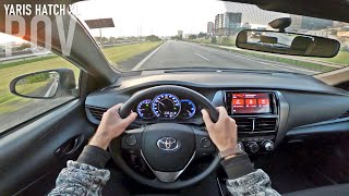 POV Drive 55  Toyota Yaris Hatchback XL 2023 4K [upl. by Daggett]