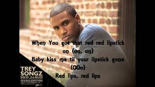 Trey Songz  Red Lipstick W Lyrics [upl. by Joseito]