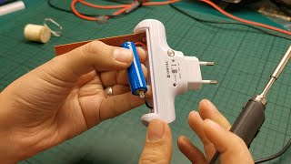 How to replace the rechargeable Lithium battery in a Comtec night light 🔋💡 [upl. by Aihpled540]