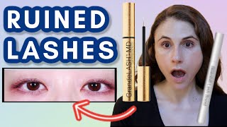 The TRUTH about LASH SERUMS GrandeLASH RevitaLASH Lash Boost Dr Dray [upl. by Cirred]