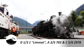 D 13 1 quotLimmatquot A 35 705 amp C 56 2978 in Erstfeld [upl. by Fahland]