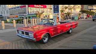 Dodge Classic Cars Cruisin Ocean City Dreamgoatinc [upl. by Alakim]