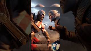 Kratos 🆚 Witcher Insane Fight scene  Ninja Turtle Kratos Witcher witcher kratos ninjaturtles [upl. by Pebrook]