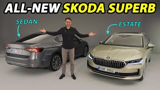 allnew Skoda Superb REVIEW 2024 Estate Combi vs Hatch Sedan [upl. by Sloatman]