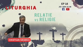 DE LA RELIGIE LA RELAȚIE  EP 18 LITURGHIA ÎNCOTRO  CU CRISTIAN NEGRICI [upl. by Aicilaana363]