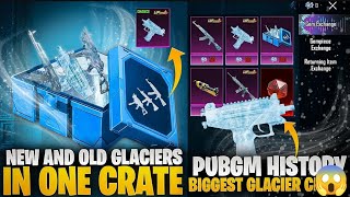 PUBGM History Biggest Glacier Create Is Coming🔥  New UZI Glacier😱  All Glaciers In One Create😘 [upl. by Simson52]