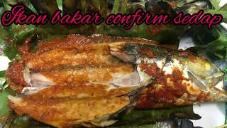 Ikan bakarmudah tapi sedap macam kedai ikan bakar [upl. by Corie416]