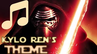 Kylo Rens Theme Piano Cover Star Wars [upl. by Graig]