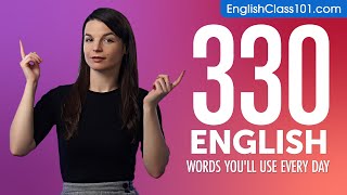 330 English Words Youll Use Every Day  Basic Vocabulary 73 [upl. by Hsemin]