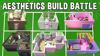 MEGA Aesthetics Bedroom BuildOff CHALLENGE [upl. by Oirom]