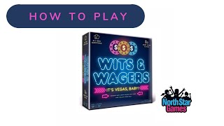 How to Play Wits amp Wagers Vegas  North Star Games [upl. by Three241]