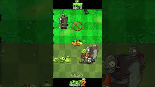 Pvz vs pvz 2  Squashes Melon Pult Split Pea Plant Team Vs Gargantuar zombie Team shorts [upl. by Anis]