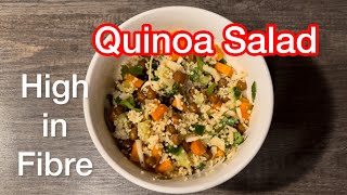 Healthy and Nutritious Quinoa Salad vegan [upl. by Dlonra]