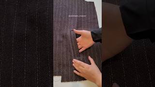 LA POCHE PASSEPOILÉE sewing sewingtutorial couture [upl. by Vadnee]