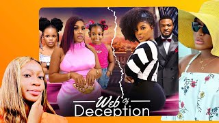 Web Of Deception  2024 Latest Movie Review DESTINY ETIKO  NONS MIRAGE [upl. by Ilahsiav]