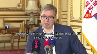 20240726  Vučić a bérekről [upl. by Cralg444]