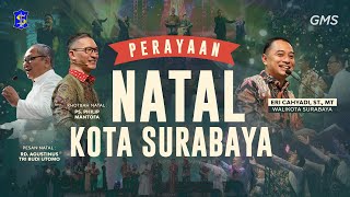 Indonesia  Natal Kota Surabaya  11 Januari 2024 Official GMS Church [upl. by Airdnaid720]