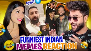 RAJAT DALAL VS RAJVEER LAFDA  😂 FUNNIEST MEME REACTION WITH HER 🤪 THEAJAYARORA ​ [upl. by Paule]