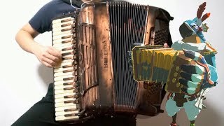 AccordionKass Theme The Legend of Zelda Breath of the Wild OSTremake [upl. by Aisad]