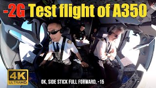 Amazing Airbus A350 flight test movie  China pilots eye ATC Subtitle [upl. by Favrot]