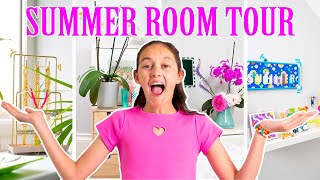 Claras Summer Room Tour  Room Makeover DIY Summer Accessories 🌸 [upl. by Aronas814]