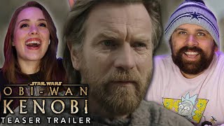 Obi Wan Kenobi  Official Teaser Trailer REACTION amp REVIEW  2022 Ewan McGregor  Disney [upl. by Zaneta]