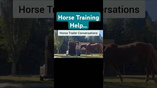 Horse Training Tips  Trailer Loading Help alternativehorsemanship [upl. by Hauhsoj]