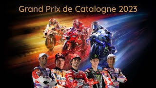 🏍 MotoGP 2023  GRAND PRIX DE CATALOGNE 🇪🇦 [upl. by Woodley]