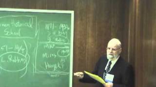 The History of Austrian Economics Part 1  Dr Israel Kirzner [upl. by Eidarb]