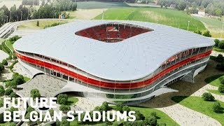 Future Belgian Stadiums  Nieuwe Stadions in Belgie [upl. by Aistek]